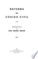 Reforma del Código civil