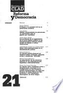 Reforma y democracia