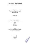 Regiment de preservació de pestilència