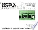 Región y sociedad