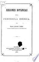 Regiones botánicas de la peninsula Ibérica