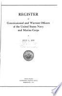 Register of Commissioned and Warrant Officers of the United States Navy and Marine Corps and Reserve Officers on Active Duty