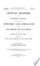 Register of Officers and Agents, Civil, Military and Naval [etc]
