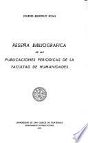 Registro bibliográfico de publicaciones de catedráticos de la Facultad de Humanidades