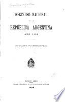 Registro nacional de la República argentina