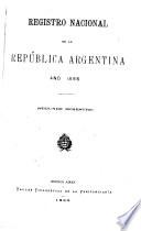 Registro nacional de la República Argentina