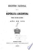 Registro nacional de la República Argentina