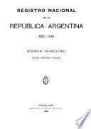 Registro nacional de la República Argentina