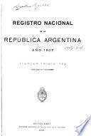 Registro nacional de la República Argentina