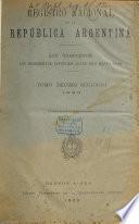 Registro nacional de la República Argentina que comprende los documentos espedidos desde 1810 hasta ...