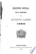 Registro oficial (de la provincia de Buenos Aires).