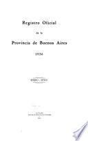 Registro oficial de la provincia de Buenos Aires