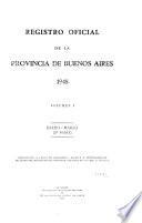 Registro oficial de la provincia de Buenos Aires