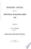 Registro oficial de la provincia de Buenos Aires