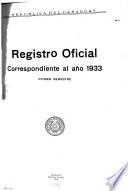 Registro oficial