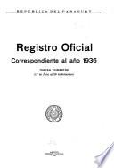 Registro oficial