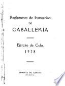 Reglamento de instrucción de caballeria