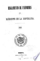 Reglamento de uniformes del Ejército de la República