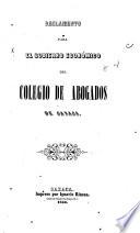 Reglamento para el gobierno económico del Colegio de abogados de Oaxaca
