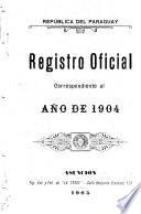 Rejistro oficial del gobierno provisorio de la República del Paraguay