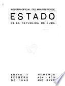 Relación de los empleados de la Secretaría de Estado