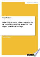 Relación diversidad arbórea y gradientes de altitud, exposición y pendiente en la región de El Salto, Durango