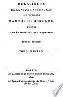 Relaciones de la vida y aventuras del Escudero Marcos de Obregon. 4. ed