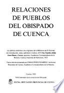 Relaciones de pueblos del Obispado de Cuenca