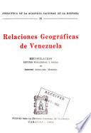 Relaciones geográficas de Venezuelas