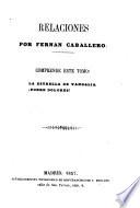 Relaciones: La estrella de Vandalia. Probre Dolores!