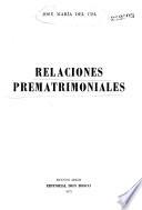 Relaciones prematrimoniales