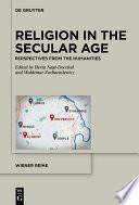 Religion in the Secular Age