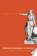 Religious Intolerance in America