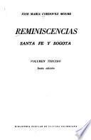 Reminiscencias, Santa Fé y Bogotá