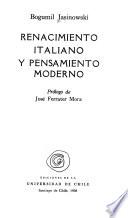 Renacimiento italiano y pensamiento moderno