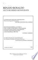 Renato Rosaldo Lecture Series Monograph