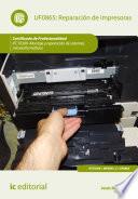 Reparación de impresoras. IFCT0309