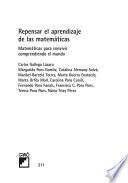 Repensar el aprendizaje de las matemáticas