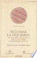 Repensar la izquierda