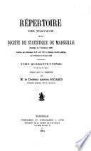 Répertoire des travaux
