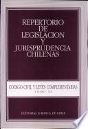 Repertorio de Legislación y Jurisprudencia Chilenas. Codigo civil Tomo XI