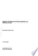 Repertorio de relaciones de sucesos españolas en la Biblioteca de Ajuda