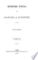 Repertorio judicial