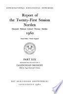 Report of the Twenty-first Session, Norden