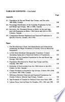Report on the Demographic Situation in Canada