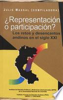 ¿Representación o participación?