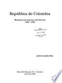 República de Colombia, Ministerio de Justicia y del Derecho 1990-1994