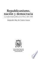 Republicanismo, nación y democracia