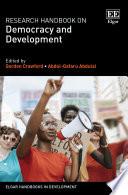 Research Handbook on Democracy and Development