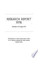 Research Report, 1976